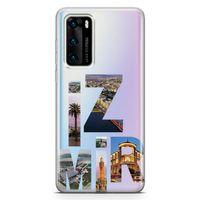 Huawei P40 Kılıf İzmir Gezi Arka Kapak Koruma Desenli Full Koruyucu