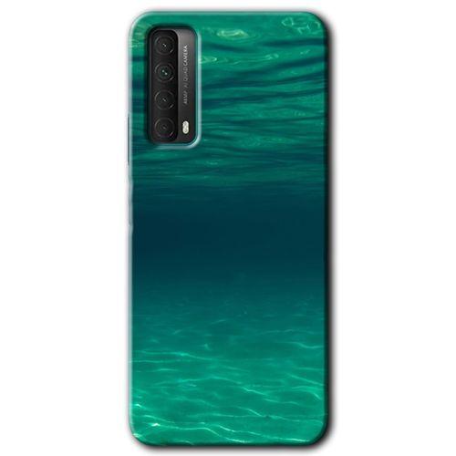 Huawei P Smart 2021 Kılıf HD Desen Baskılı Arka Kapak - Derin Deniz