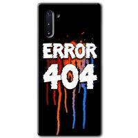 Galaxy Note 10 Kılıf HD Desen Baskılı Arka Kapak - 404 Error