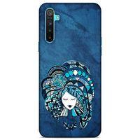 Lopard Oppo Realme 6i Uyumlu Kılıf Sürreal Yüzler ♀ (35) Fit Design Kılıf Baskılı