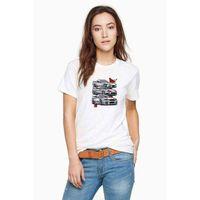 Nissan Skyline R34 GTR Toyota Supra Baskılı Beyaz Kadın Tshirt