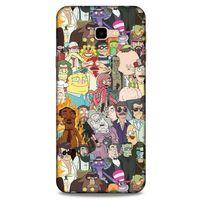 Samsung Galaxy J4 Plus Uyumlu Kılıf Rick And Morty (33) Hybrid Kılıf Killer Rick
