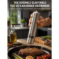 Elektrikli Baharat Öğütme Cihazı Ergonomik Şeffaf Gövde Yeni Nesil