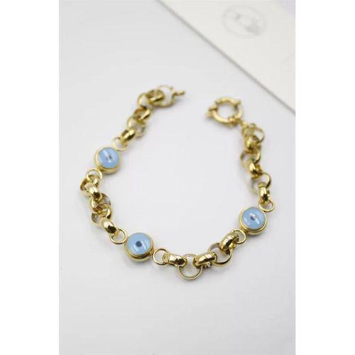 Nazar Boncuk Bileklik - Altın