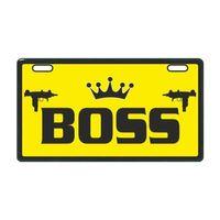 SEVGENT Sarı Boss E-Bike Plakalık