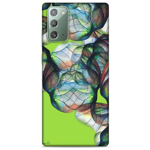 Y.Liva-2021 Özel Seri Yeşillik Samsung Galaxy Note 20 Kılıf Silikon Kapak