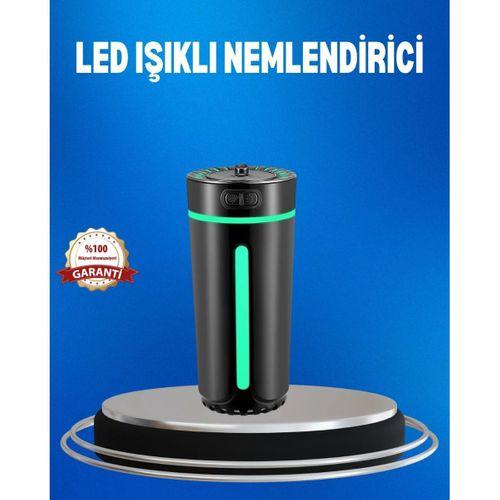 Usb Bağlantılı Led’li Hava Nemlendirici Aromaterapi Buhar Difüzörü