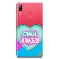 Huawei Y7 Prime 2019 Kılıf Anneler Günü Hediyesi Arka Kapak Koruma Desenli Full Koruyucu