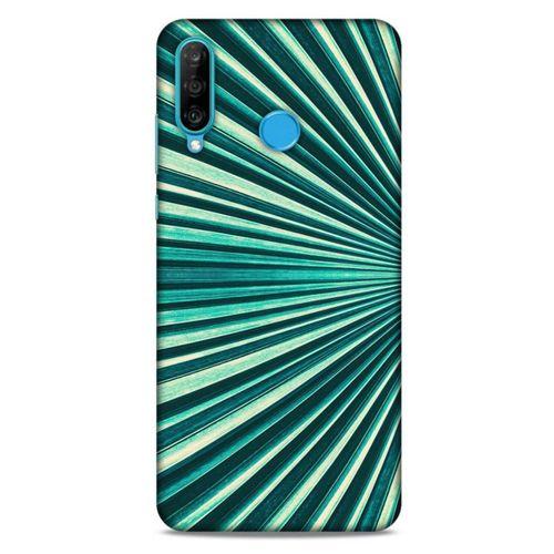 Lopard Huawei P30 Lite Uyumlu Kılıf Bahar (2) Kabı Açık Yeşil