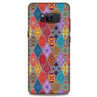 Ethnic Culture (4) Samsung Galaxy S8 Kılıf Silikon Kapak Desenli