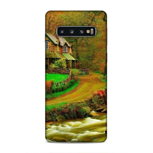 Samsung Galaxy S10 Uyumlu Kılıf Azarbaijan (48) Bumper Kılıf Orman Evi