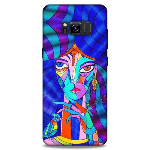 Lopard Samsung Galaxy S8 Uyumlu Kılıf Sürreal Yüzler ♀ (45) Liquid Air Kılıf Baskılı