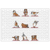 Bulldog Yoga Pug Köpek Puzzle 240 Parça Yapboz