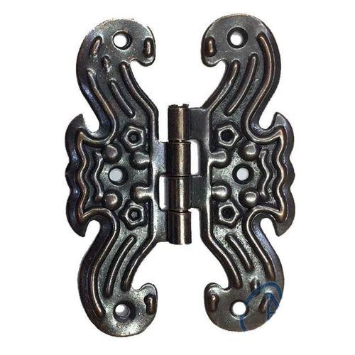 Dekoratif, Sac Kelebek Menteşe - Büyük, Eskitme, 100 Adet