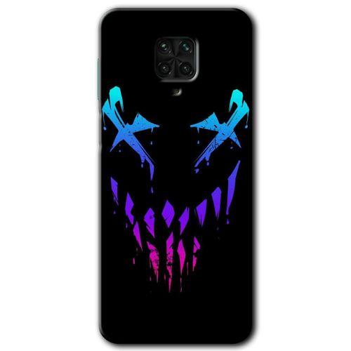 Redmi Note 9s Kılıf HD Desen Baskılı Arka Kapak - Çığlık + Kırılmaz Cam