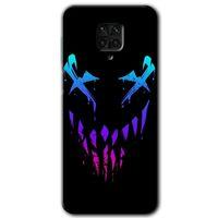 Redmi Note 9s Kılıf HD Desen Baskılı Arka Kapak - Çığlık + Kırılmaz Cam