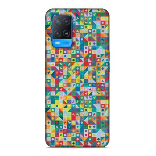 Oppo A54 4G Uyumlu Kılıf Utopia (24) Darbe Emici Kılıf Mozaik