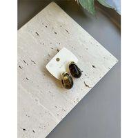 Taşlı Küpe - Yeşil