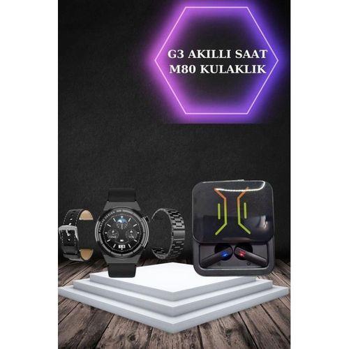 Dijital Göstergeli Bluetooth Kulaklık Ve Bildirim Görebilen Akıllı Saat Alarm Ve Titreşim