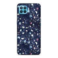 Oppo Reno 4 Lite Uyumlu Kılıf Utopia (36) Glitter Kılıf Kahverengi