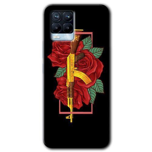 Realme 8 Pro Kılıf HD Desen Baskılı Arka Kapak + Temperli Cam - Bedel