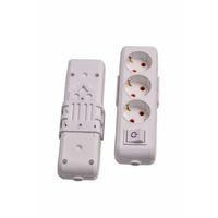 Asel 3 lü Priz Anahtarlı Klemensli