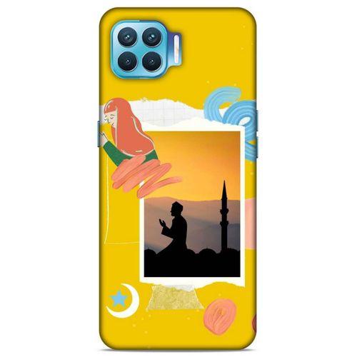 Lopard Oppo Reno 4 Lite Uyumlu Kılıf Ramazan (16) Desenli Kalın Kılıf