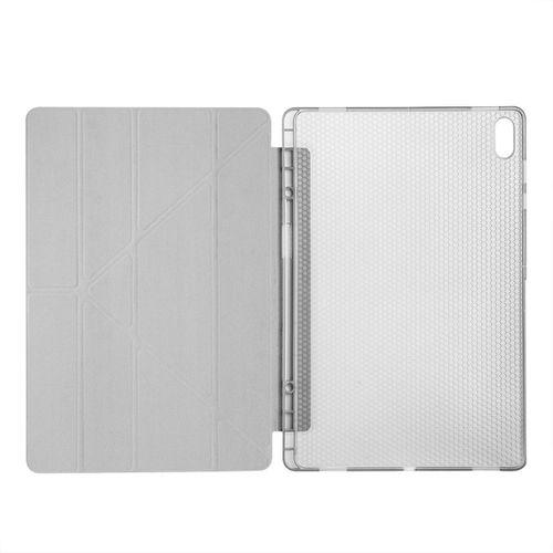 Galaxy Tab S11 Ultra Kılıf Zore Tri Folding Kalem Bölmeli Standlı Kılıf