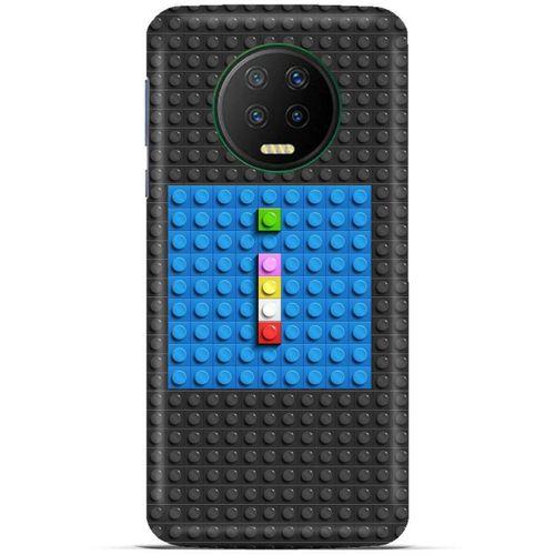 Lopard İnfinix Note 7 Uyumlu Kılıf BloX (20) Koruyucu Kılıf İ Harfi
