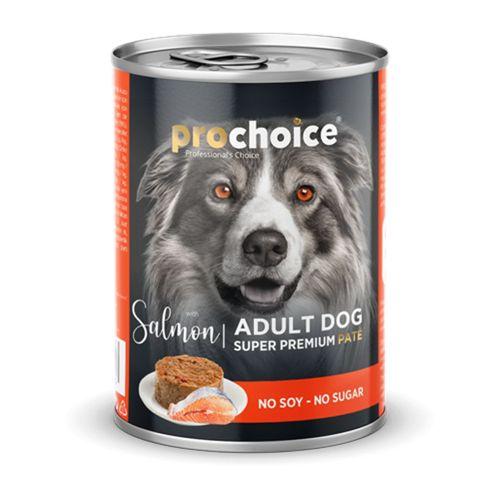 Prochoice Yetişkin Köpekler İçin, Somon Balıklı Ve Pirinçli Ezme Konserve 12x400 gr
