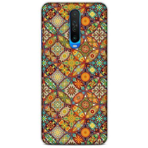 Ethnic Culture (60) Xiaomi Redmi K30 5G Kılıf Silikon Kapak Desenli