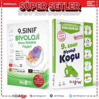 Biyotik 9. Sınıf Biyoloji Konu Anlatım Föyü ve Tammat Soru Bankası Seti 2 Kitap