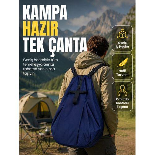 Okul İş Seyahat Kamp Ve Günlük Kullanım İçin Çok Amaçlı Taşıma Çantası