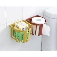 Yapışkanlı Çok Fonksiyonlu Banyo Organizeri Beyaz