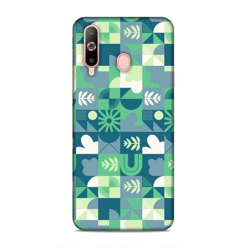 Samsung Galaxy A60 Uyumlu Kılıf Insomnia (39) Liquid Crystal Kılıf Yaprak