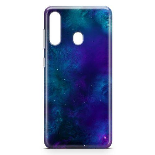 Samsung Galaxy A20s Kılıf Nebula Galaxy Arka Kapak Koruma Desenli Full Koruyucu