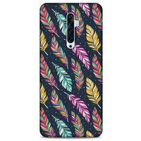 Oppo Reno 2z Kılıf Desenli Özel Seri Tüyler (13) Silikon Kap