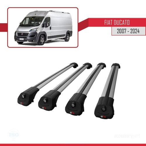 Fiat Ducato 2007 ve Sonrası ile uyumlu ACE-1 Ara Atkı Tavan Barı GRİ 4 ADET BAR