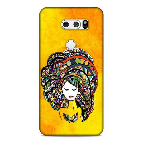 Lopard LG K40S Uyumlu Kılıf Sürreal Yüzler ♀ (34) Slim Armor Kılıf Desenli