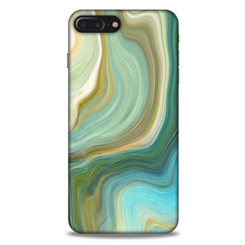 Mermer Desenli (23) Tema Ultra Koruma Kılıfı Su Yeşili Apple Iphone 7 Plus Kılıf