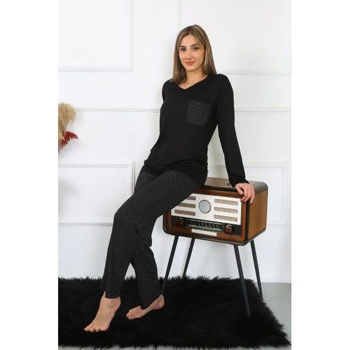 Kadın Uzun Kol Penye Pijama Takım