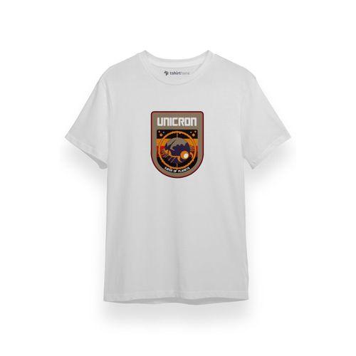 Transformers Unicron Eaters Of Planet Beyaz Kısa kol Erkek Tshirt
