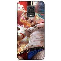 Xiaomi Redmi Note 9 Pro Uyumlu Kılıf Harley Quinn (16) Kalın Kılıf Karolina mavisi