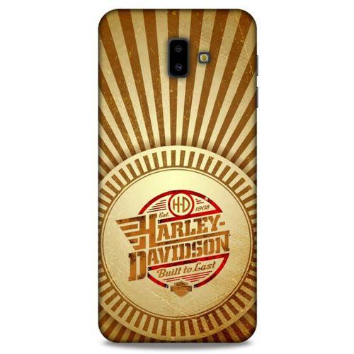 Samsung Galaxy J6 Plus Uyumlu Kılıf Motorsiklet (42) Rugged Armor Kılıf Harley