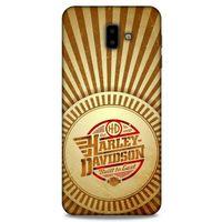 Samsung Galaxy J6 Plus Uyumlu Kılıf Motorsiklet (42) Rugged Armor Kılıf Harley