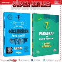 Ankara Yayıncılık 7.Sınıf Matematik Soru Bankası ve Editör Yayınları Paragraf Soru Bankası Seti 2 Kitap