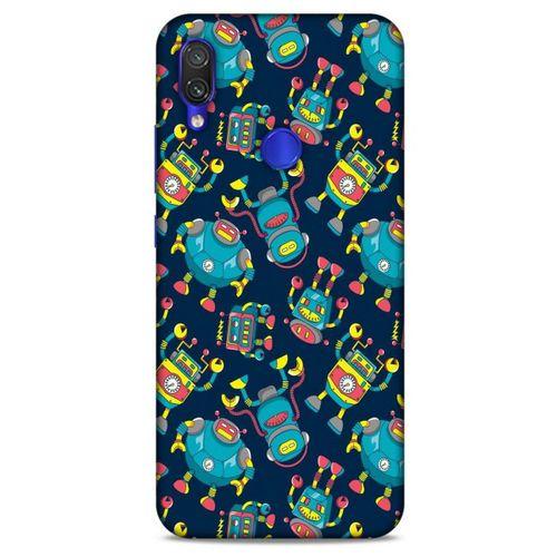 Retro (9) Desen Kılıf Renkli Xiaomi Redmi Note 7 Pro Kılıf