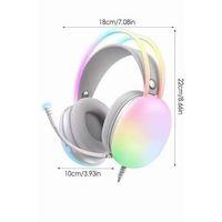 Yeni Nesil Kulak Üstü Kablosuz Uzun Ömürlü Rgb Işıklı Bluetooth Kulaklık