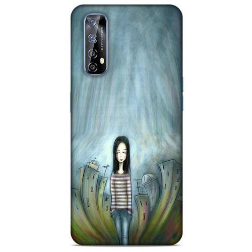 Huawei P Smart 2021 Kılıf Depresyon (22) Tam Koruma Kılıfı Fuşya Bordo