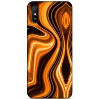Mermer Turuncu Oppo Reno 3 Pro 5g Kılıf
